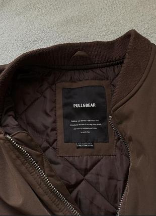 Бомбер оверсайз pull&bear 2