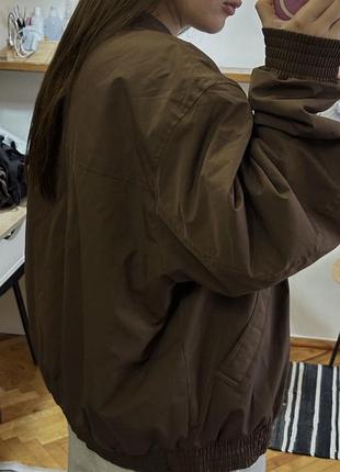 Бомбер оверсайз pull&bear 6