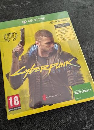 Диск cyberpunk 2077 (xbox series x)