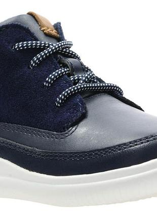 Детские кожаные ботинки clarks (22р.13-13,5см)