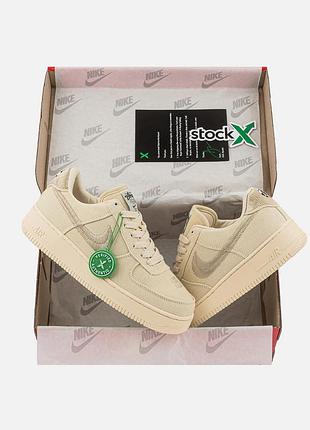 👟 кросівки   nike air force 1 low stussy fossil      / наложка bs👟