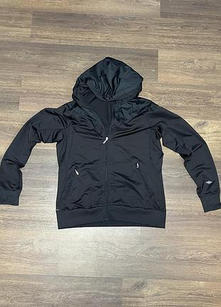 Чорна кофта, зіпка umbro