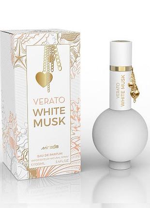 Жіноча парфумована вода mirada verato white musk 100 мл