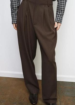 Штани, брюки з вовни zara