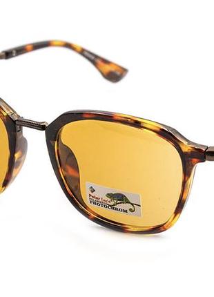 Фотохромные очки с поляризацией polar eagle pe8429-c2 photochromic, коричневые