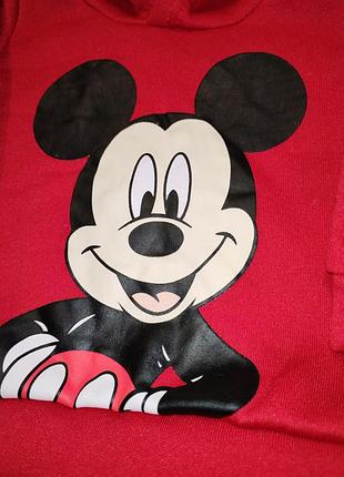 Худи / толстовка mickey mouse 6-9 мес 4