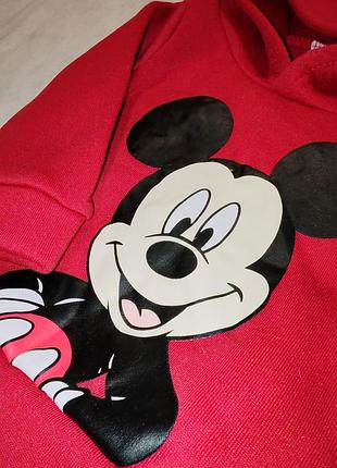 Худи / толстовка mickey mouse 6-9 мес 2