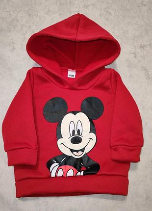 Худи / толстовка mickey mouse 6-9 мес 5