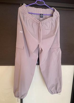 Under armour карго-штани l xl (16) — бежеві