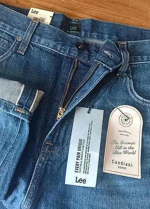 Lee selvedge w-33(35). l-34. wide leg (широкие) большемерят!!!