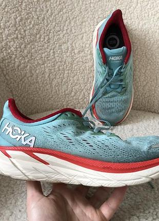 Кросівки жіночі hoka one clifton 8 turquoise 1119394-aebl
