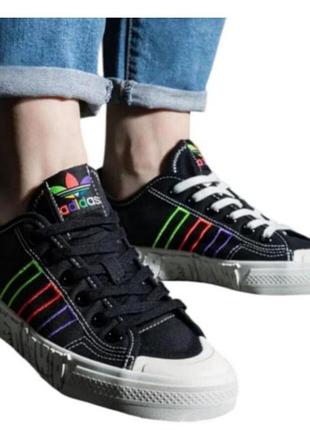Оригинальные кроссовки кеды adidas nizza pride gx6391