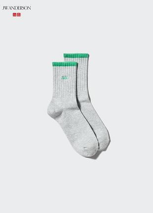 Шкарпетки uniqlo+jw anderson сірі