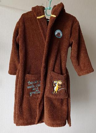 Халат груффало gruffalo от marks&spencer   5-6 лет