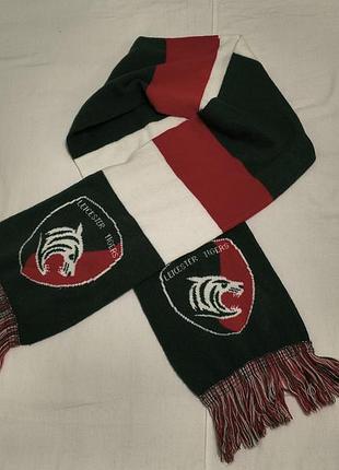 Leicester tigers rugby - фанатский клубный шарф регби