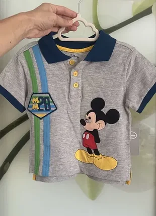 Футболка disney з мікі маусом 2-3-4 роки для хлопчика. розмір 100