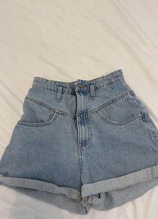 Джинсові шорти zara 36 розмір