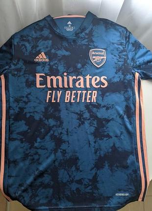 Футболка arsenal third kit 2020/21 adidas m | рідкісний екземпляр