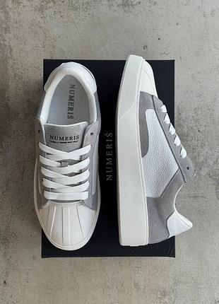 👟 кеды numeris 2.0 grey / наложка bs👟