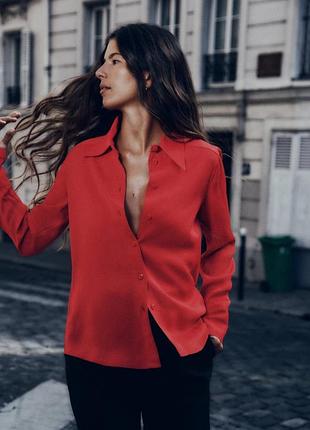 Zara блуза рубашка