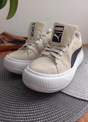 Женские кроссовки puma suede mayu 37,5