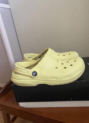 Crocs оригінал з утепленням розмір м 8 ( 40 ) ціна 400  грн