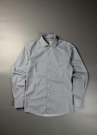 Сорочка eton slim fit преміум з геометричним принтом (38 / 15)