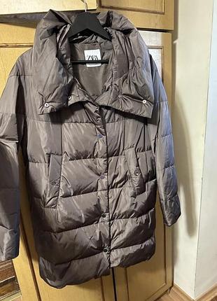 Пуховик zara