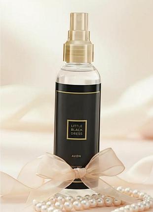 Парфюмированный спрей для тела avon little black dress