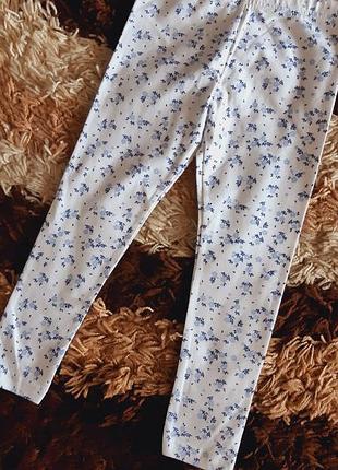 Хлопковые лосины primark. для девочки. 3