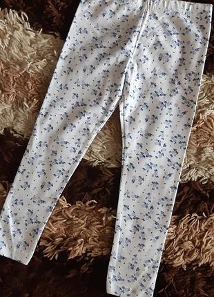 Хлопковые лосины primark. для девочки. 4