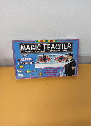 Винтажная настольная игра-викторина «magic teacher» (магический учитель).