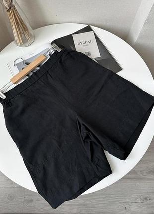 Черные базовые шорты marc o'polo