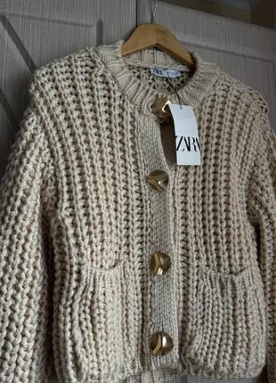 Кардиган zara 5