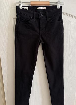 Жіночі базові джинси levi’s 711 premium оригінал 23р