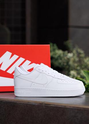 Nike air force 1 07 leather white