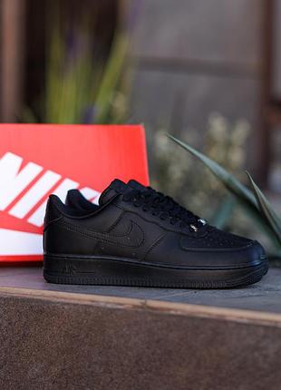 Nike air force 1 low ‘07 black edition