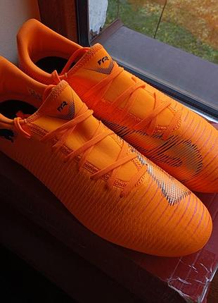 Футбольные копочки puma future 8 play fg/ag оригинал новые р.45