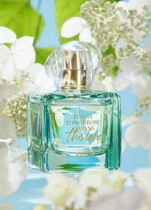 Парфюмированная вода для женщин avon tta this love 50 ml