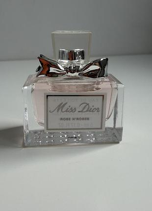 Dior miss dior rose n’roses — 5 мл парфуми ☝️ відправка здійснюється після повної оплати на карту.