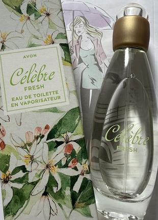 Жіноча туалетна вода avon celebre fresh