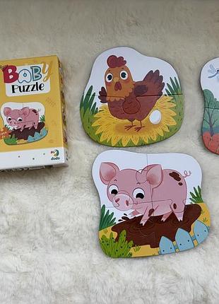 Пазли dodo для малюків 18 місяців + 6