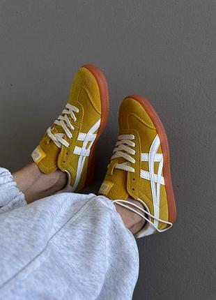 😍 жіночі кросівки asics onitsuka tiger | mustard yellow (1)