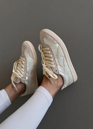 😍 жіночі кросівки asics onitsuka tiger | beige satin premium (7)