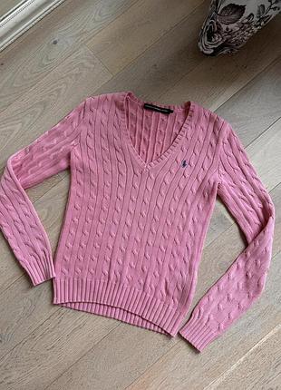 Ralph lauren джемпер светр рожевий 6