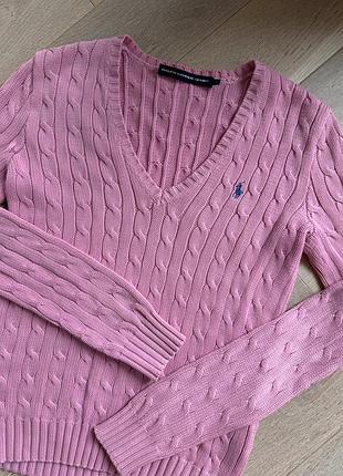 Ralph lauren джемпер светр рожевий 2