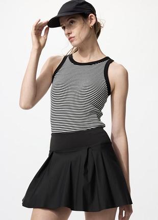 Шорти зі спідницею uniqlo ultra stretch active skort