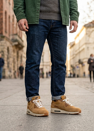 Оригінальні кросівки nike air max 90 ultra 2.0 essential wheat / flax (eur 45 / 29 см)