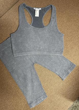 Набір велосипедки і топ zara