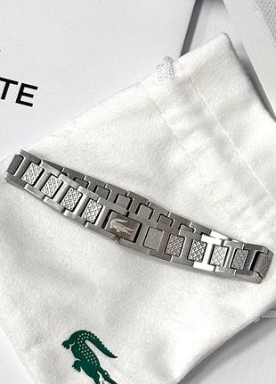Браслет lacoste (silver)